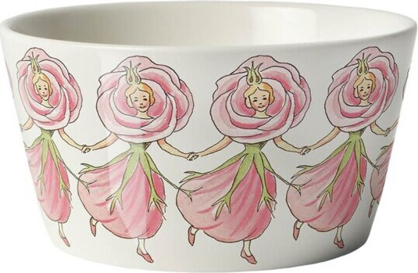 Elsa Beskow skål 50 cl rose