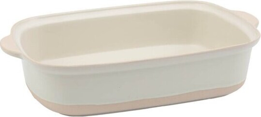 Big Love ildfast form 39x25 cm hvit
