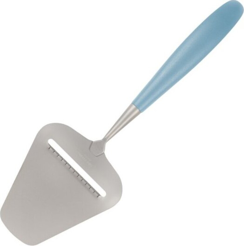 Ostehøvel med riller 27,5 cm tåkeblå