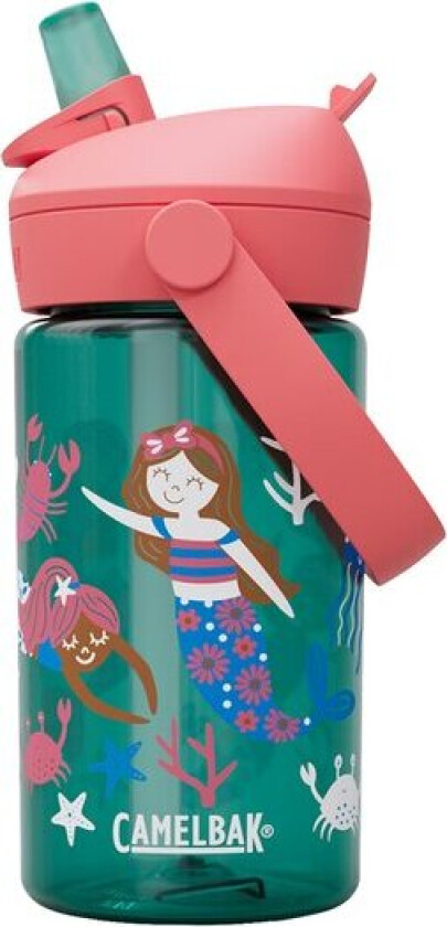 Thrive Flip Straw Kids drikkeflaske 0,4L mermaid friends