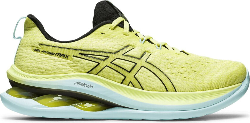Asics Kinsei Max, løpesko, herre Glow Yellow/black