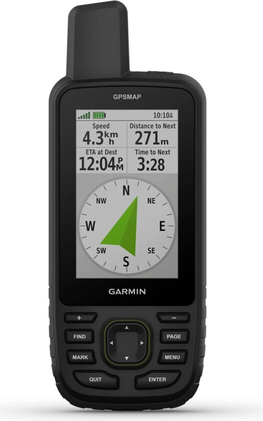 GPSMAP 67i, håndholdt GPS med inReach STD