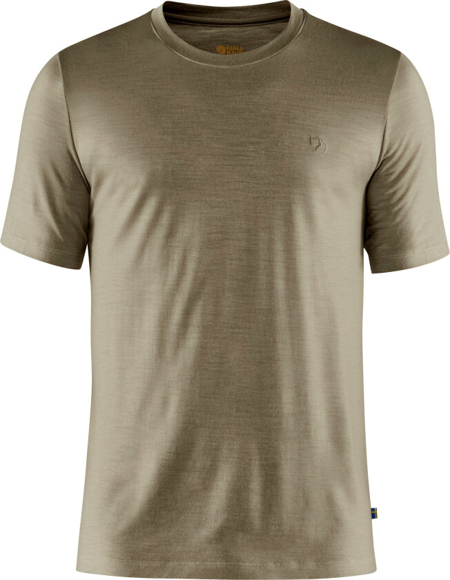 ABISKO WOOL SS M LIGHT OLIVE