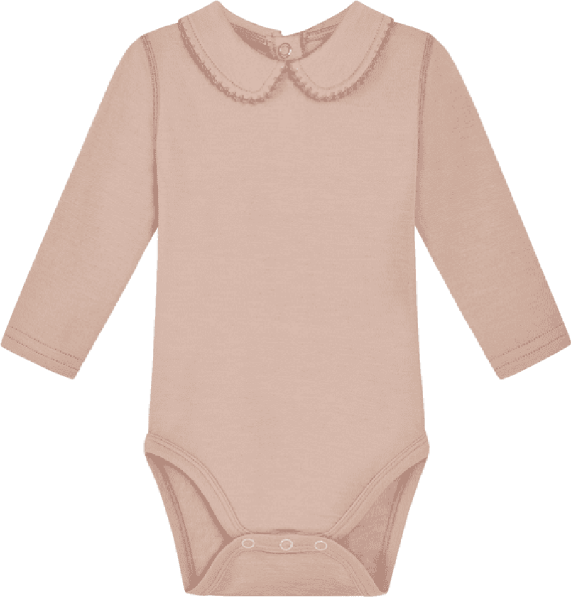 Hust and Claire Beate body i ull/bambus, Rose Cloud