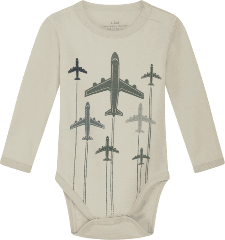 Hust & Claire Baloo body ull/bambus fly, French Oak