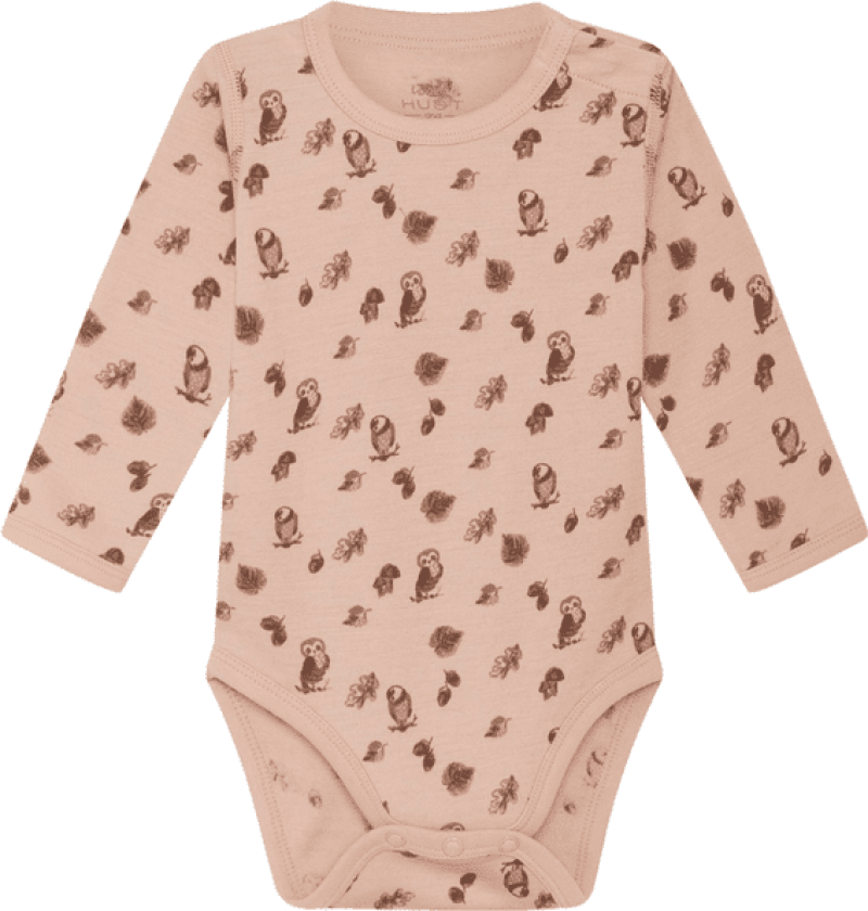 Hust & Claire Bo body ugler ull, Rose Cloud