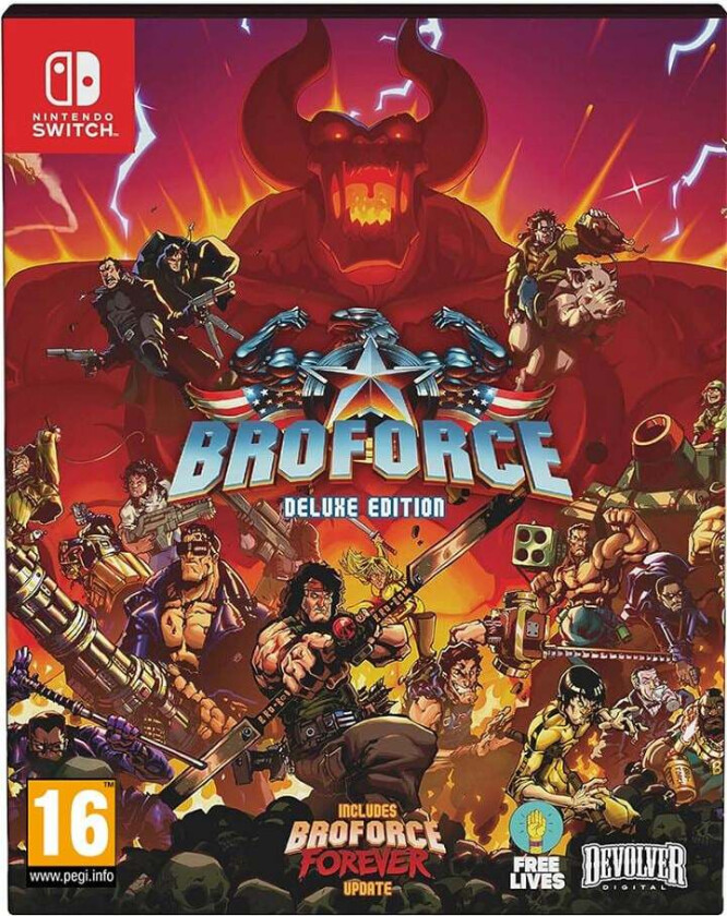 Broforce (Deluxe Edition) - Nintendo Switch - Plattform