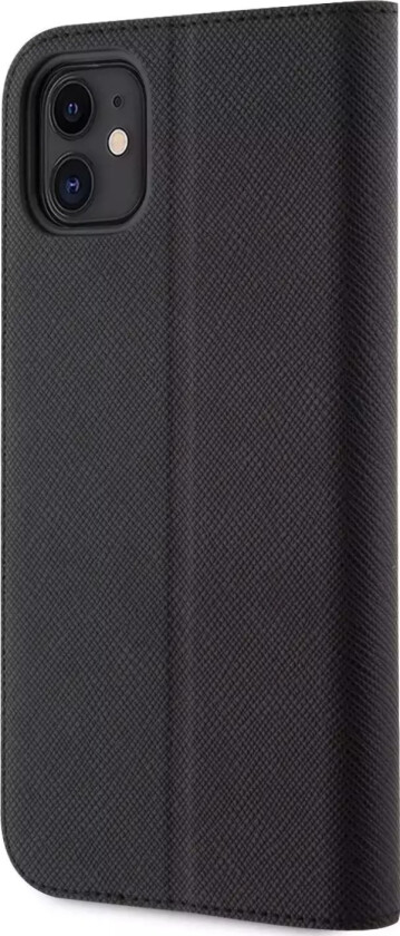 Pu Saffiano Karl Og Choupette Nft Flip-Deksel Til Iphone 11 Svart