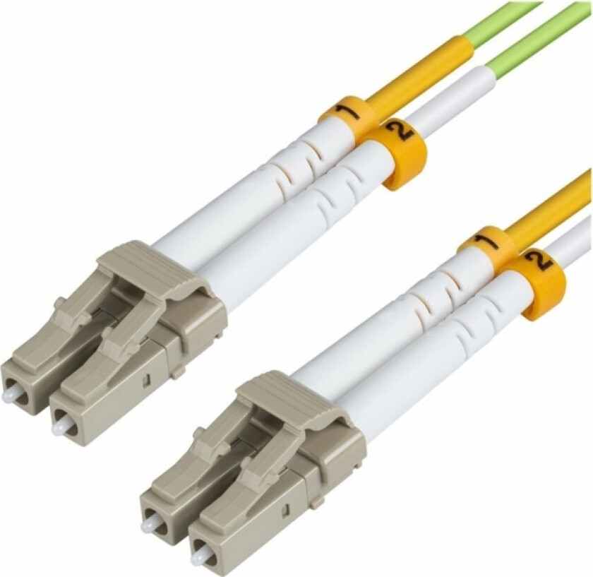 Microconnect - Nettverkskabel - Lc/Upc-Multimodus (Hann) Til Lc/Upc-Multimodus (Hann) - 10 M - 2 Mm - Fiberoptisk - Dupleks - 50 / 125 Mikroner - Om5
