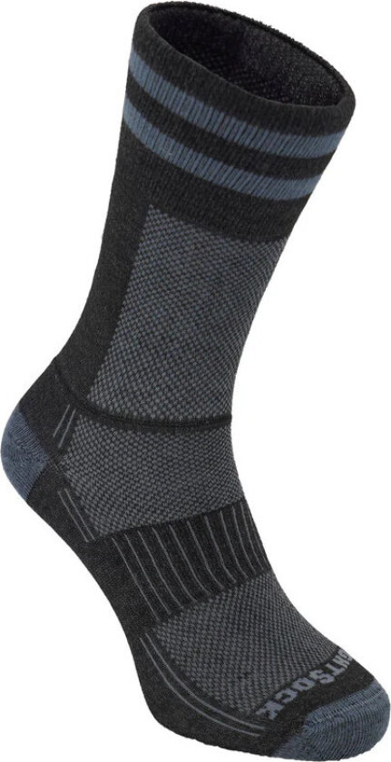 Coolmesh II Crew Black/grey W/ Stripes