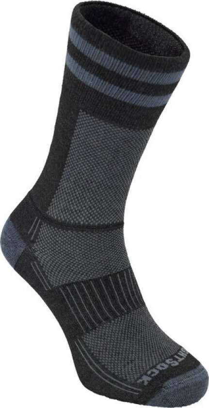 Coolmesh II Crew Black/grey W/ Stripes