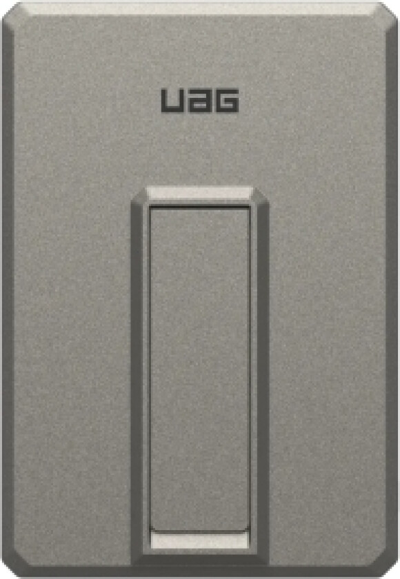 Uag Urban Armor Gear Ultra Slim Rugged Powerbank Magnetic Wireless Charger Mit Standfunktion | 1X 20W Usb-C | 5.000 Mah | Qi | Schwarz/Titan | 9B4417
