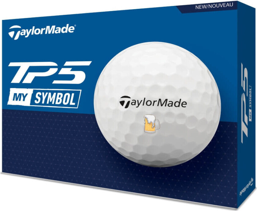 TP5 Beer Golfball Hvit