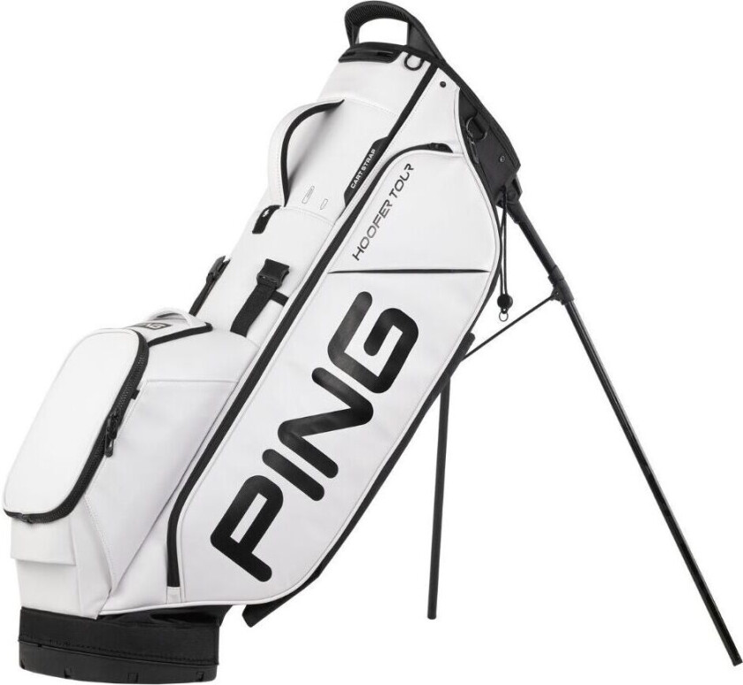 Ping Hoofer Tour Bærebag Hvit/sort