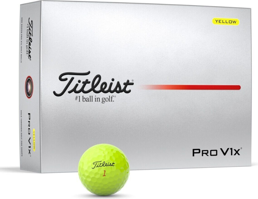 Pro V1x Golfball Gul