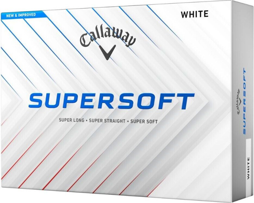 Supersoft Golfball Hvit