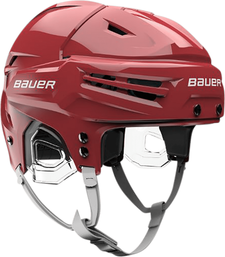 bauer S23 RE-AKT 65 Helmet-Combo 23/24, hockeyhjelm, unisex RED