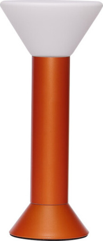 Flash oppladbar bordlampe, oransje