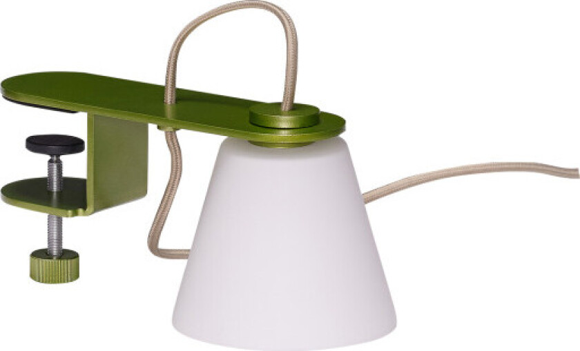 Lure klypelampe, grønn