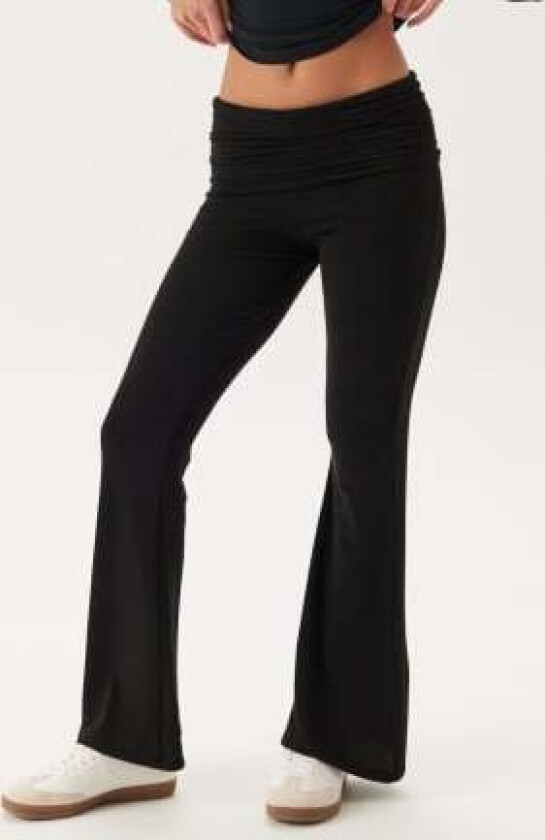 Onlglamour Fold Down Pant Black M
