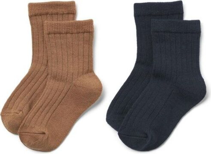 Sokker Ull 2-pk Vilde Navy