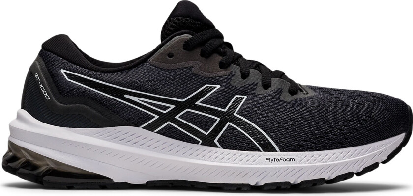 Asics Gt-1000 11, løpesko dame BLACK/WHITE