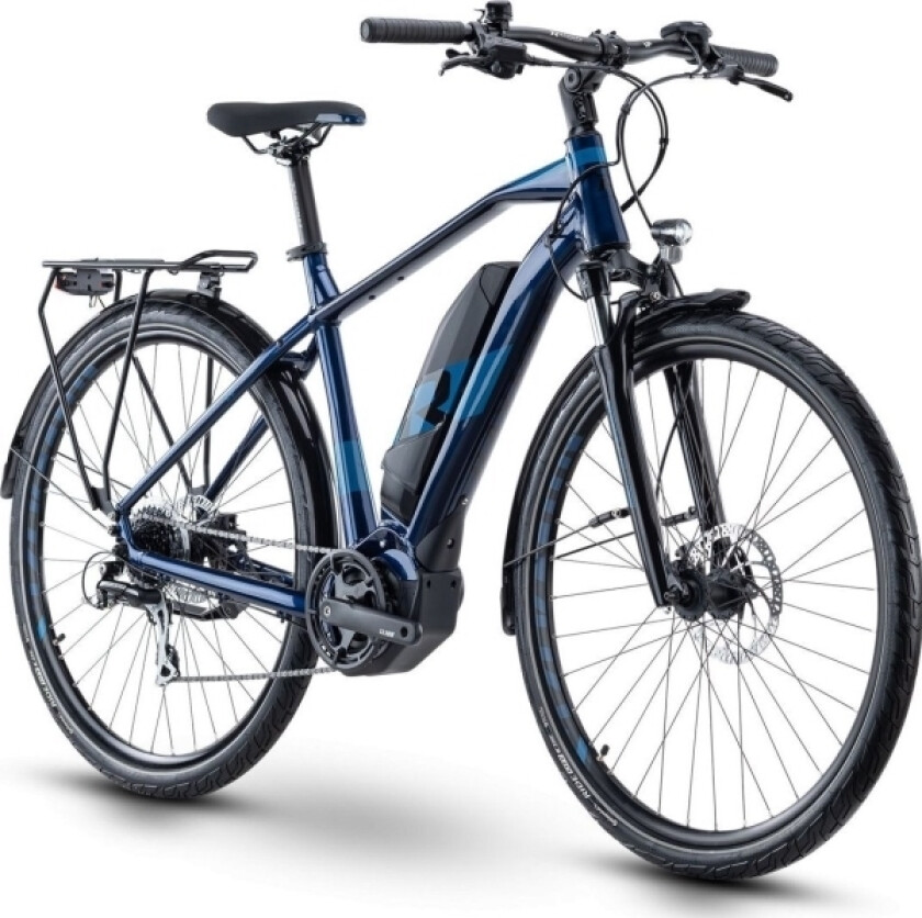 Elsykkel Raymon Tourray E 2.0 Gent 28" Dypblå-56 Cm / Xl (Størrelse: 56 Cm / Xl)