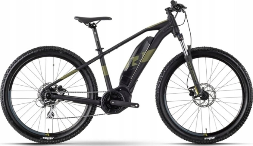 Elsykkel Raymon Hardray E 2.0 27.5" Sort-Panser-40 Cm / S (Størrelse: 40 Cm / S)