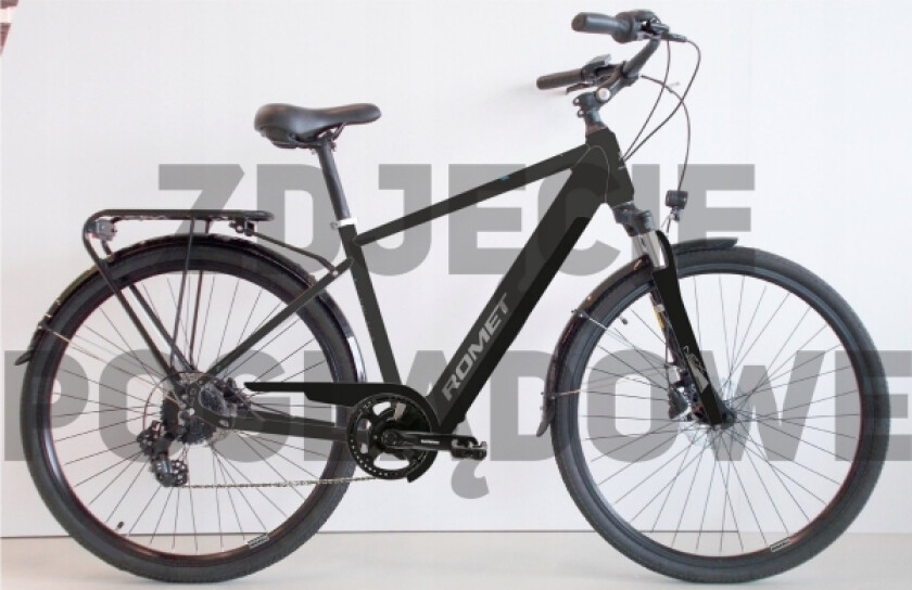 Elsykkel Romet E-Wagant 2.0 504Wh 2024 Grafitt-20" / L (Størrelse: 20" / L)