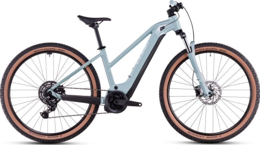 Elsykkel Cube Reaction Hybrid Performance 625 Trapeze 29 Skylightblue'n'white 2025-M (Størrelse: M)