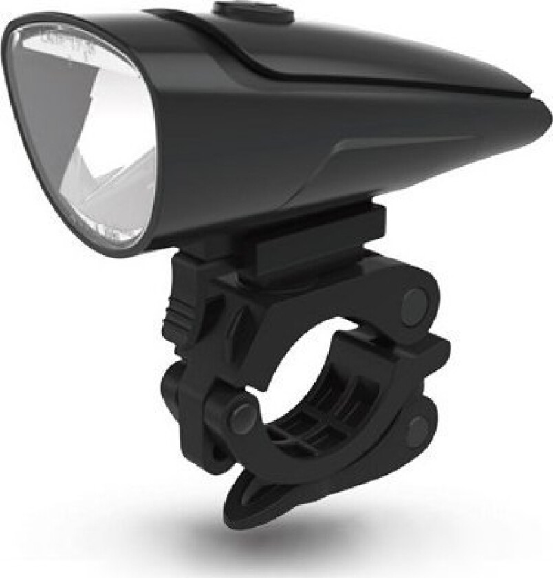 Ekstra Digital Sykkellykt Foran 30Lux, Led, 3Xaaa, Ipx5