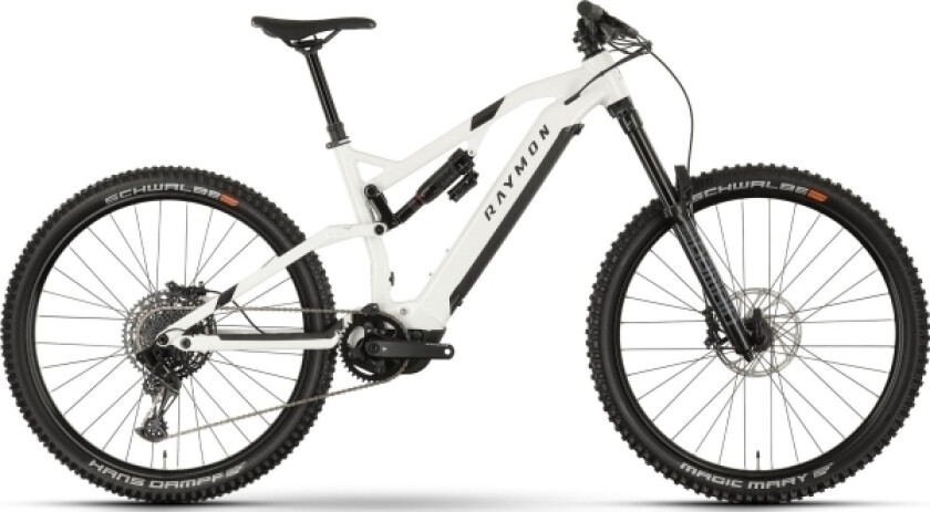 Elsykkel Raymon Trailray 160E 10.0 Se 29" Hvit-46 Cm / L (Størrelse: 46 Cm / L)