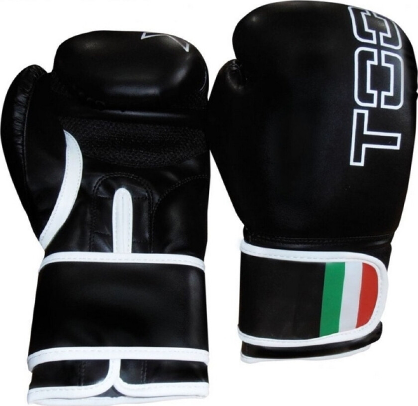 Boxing Gloves  Leopard Bot-001 8Oz Black Eco Leather