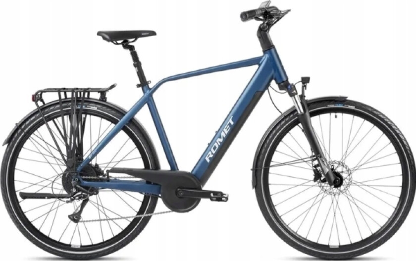 Elsykkel Romet E-Wagant 1.0 504Wh 2024 Mørkeblå-20" / L (Størrelse: 20" / L)