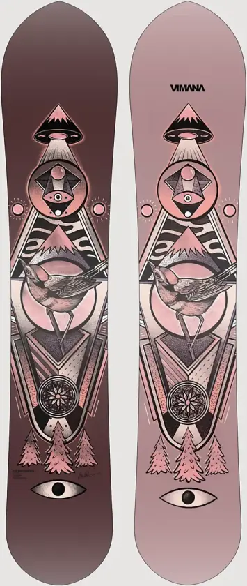 The Ennitime Allmountain 2025 Snowboard mønster