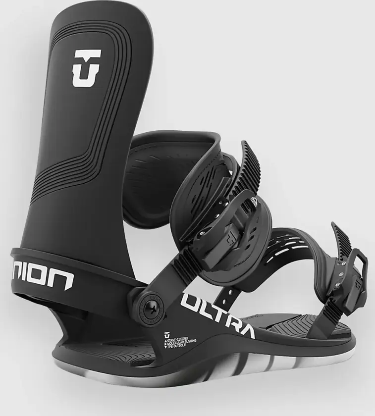 UNION Ultra Men 2025 Snowboardbinding svart