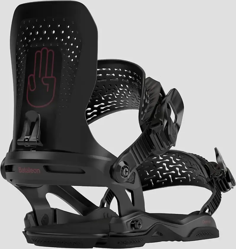 Donna Asymwrap 2025 Snowboardbinding svart