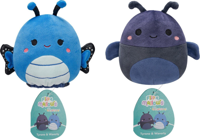 13 cm Plush P22 Flip A Mallows - Tyrone and Waverly