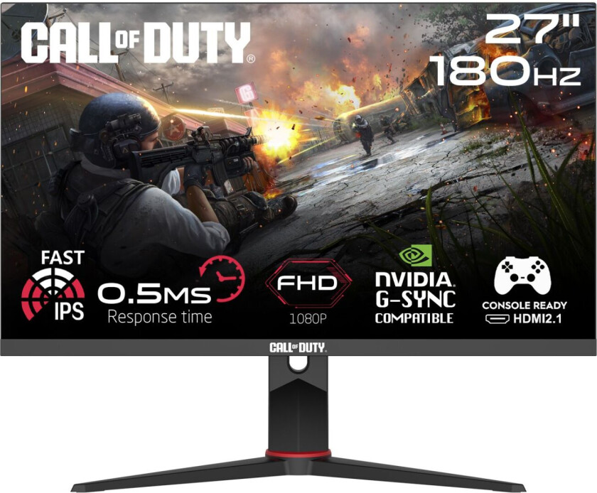 CALL OF DUTY - 27" FHD - 180HZ - BLACK
