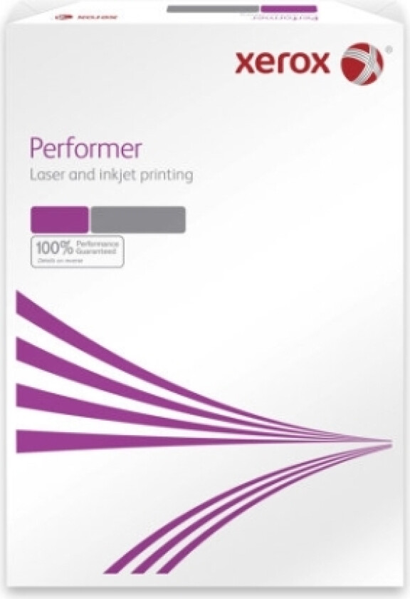 Kopipapir Xerox Performer 80G A4 500Ark/Pak - (5 Stk.)