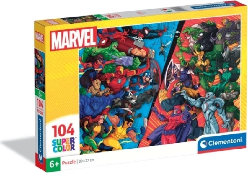 104 Pcs Puzzles Marvel Heroes Vs Villains