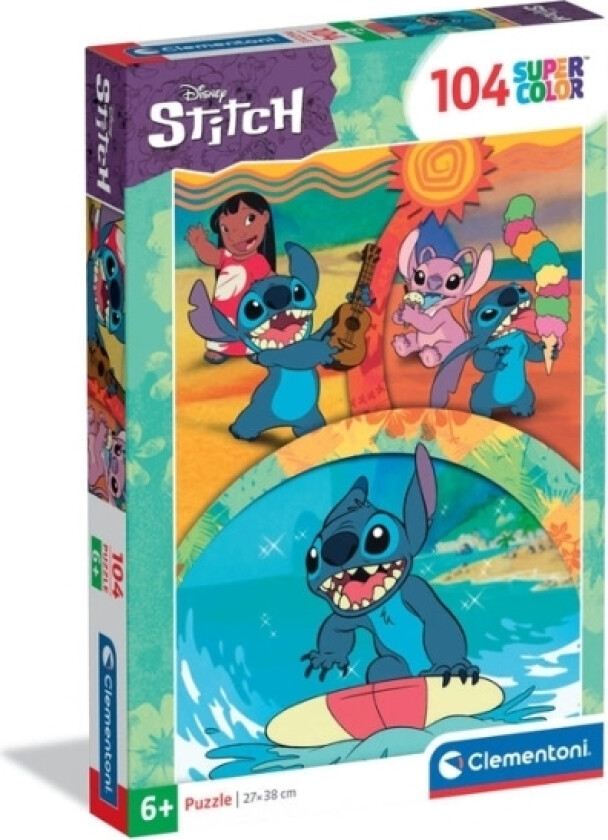 104 Pcs Puzzles Disney Stitch