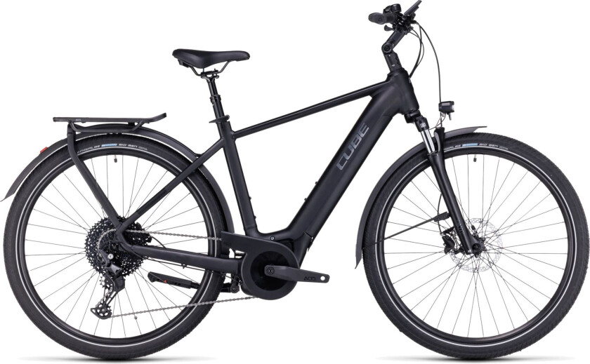 Cube Touring Hybrid PRO mns Perf 75Nm 625Wh 23, elsykkel, herre Black´N´Metal