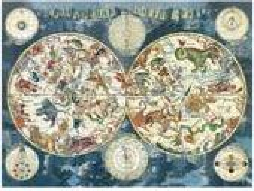 Celestial Planisphere (Early Cartography) 1000 Piece Jigsaw Puzzle