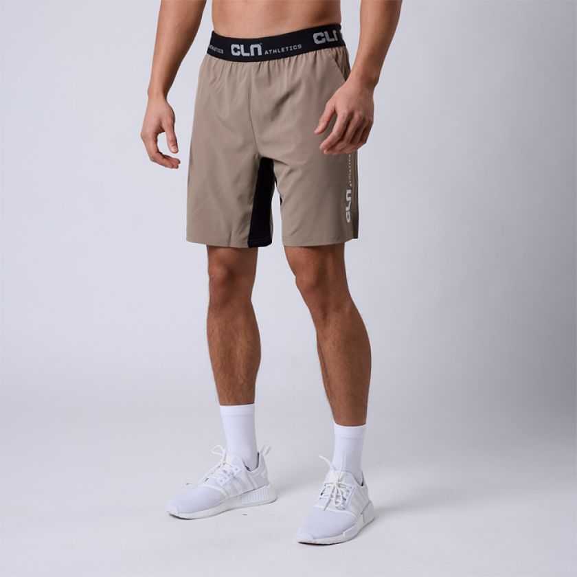 Dino Stretch Shorts Khaki