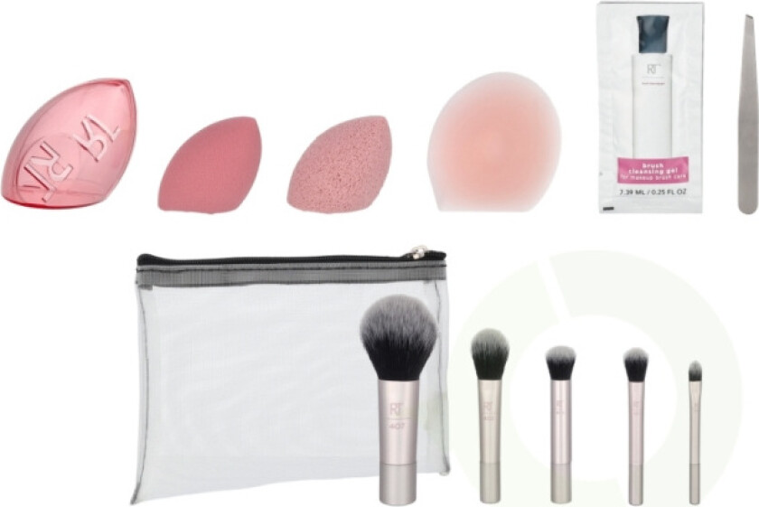 12 Days Of Glow Advent Calendar 12 piece Cleansing Sponge/Complexion Sponge/Travel Sponge Cage/Mask Applicator/5