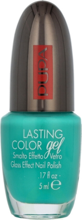 Pupa Lasting Color Gel Glass Effect Nail Polish 5 ml #079 Artificial Green