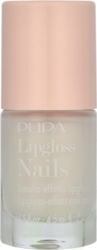 Pupa Lipgloss Nail Polish 4.5 ml Milky White