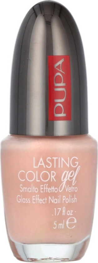 Pupa Lasting Color Gel Glass Effect Nail Polish 5 ml #012 Vibrant Light