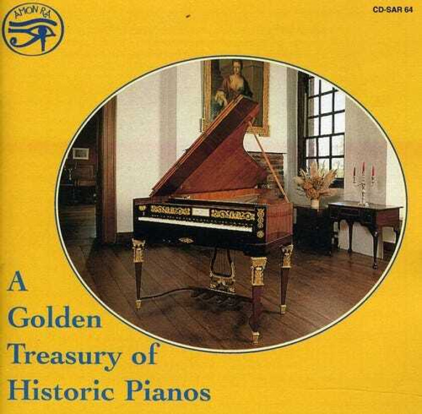 Diverse Artister, Thomas Arne Golden Treasury Of Historic Piano CD